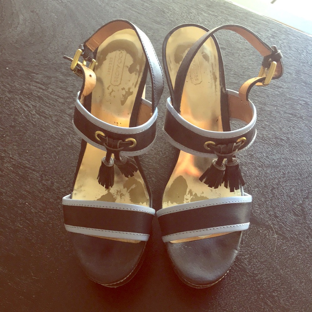 Coach wedges